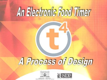 Situation: A number of cooking operations are dependant upon some type of timing device to ensure that the food is prepared to the required standard.