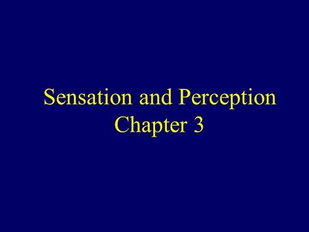 Sensation and Perception Chapter 3. Psychophysics This is how we experience our physical world. Classroom demo judging weight of pill bottles. Which one.