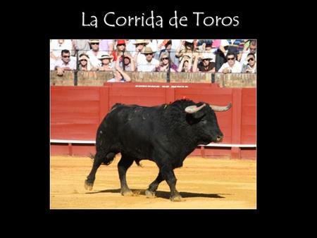 La Corrida de Toros.