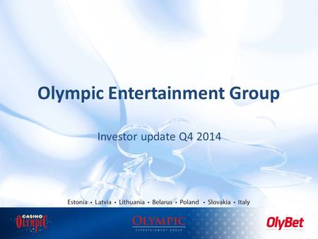 Olympic Entertainment Group