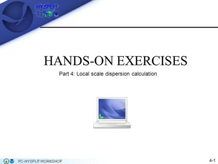 Part 4: Local scale dispersion calculation