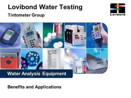 Lovibond Water Testing Tintometer Group