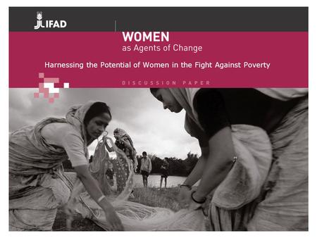 Harnessing the Potential of Women in the Fight Against Poverty