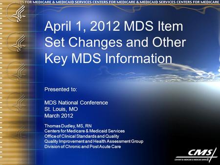 MDS National Conference