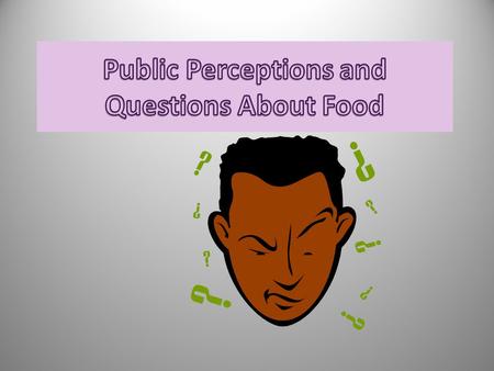 Public questioning food supply. ? Chicken – Why so popular?