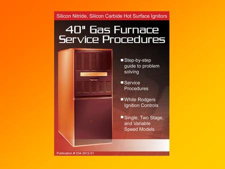 Table of Contents Safety Circuits Induced Draft Motors Gas Valves