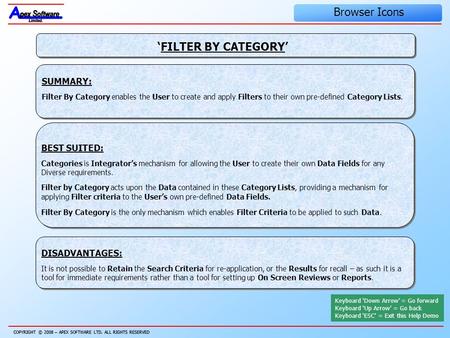 COPYRIGHT © 2008 – APEX SOFTWARE LTD. ALL RIGHTS RESERVED Human Resources COPYRIGHT © 2008 – APEX SOFTWARE LTD. ALL RIGHTS RESERVED Browser Icons Keyboard.