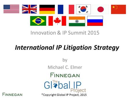 International IP Litigation Strategy