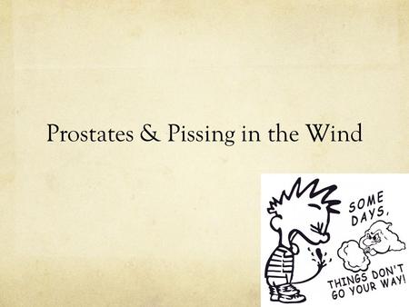 Prostates & Pissing in the Wind. The Laytons Bob December 25, 1925 – May 9, 2002 Jack July 18, 1950 – August 22, 2011.