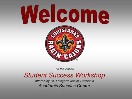 Student Success Workshop