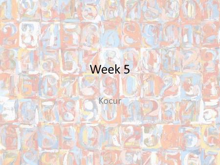 Week 5 Kocur. 7 th Grade Art 8.25.2014 Bell Ringer: Get out your sketchbook and respond to these questions: What type of Art is this? How can you tell?