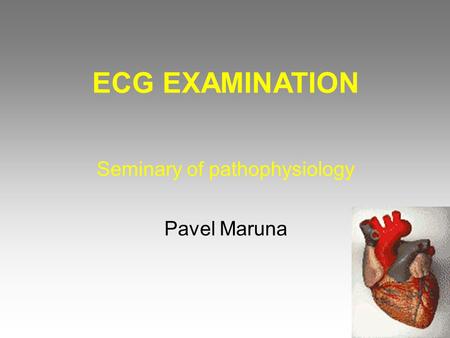 Seminary of pathophysiology