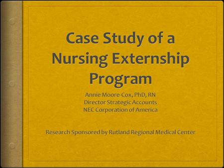 Background  Current model of clinical education includes groups of students assigned to patients who remain “co- assigned” with a staff nurse under the.