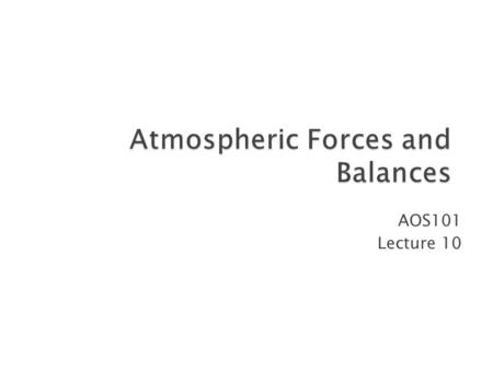 AOS101 Lecture 10. A severe thunderstorm is defined as a thunderstorm that produces - Hail of 1 inch diameter (in central US) or larger and/or wind gusts.