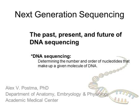 Next Generation Sequencing