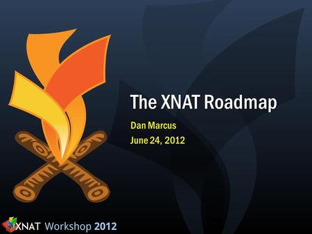 The XNAT Roadmap Dan Marcus June 24, 2012. Recent (and planned) progress XNAT 1.4 Theme: API June, 2010 REST API Project-based security and navigation.