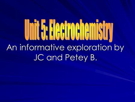 An informative exploration by JC and Petey B.. Oxidation Numbers All oxidation and reduction reactions involve the transfer of electrons between substances.