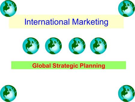 International Marketing