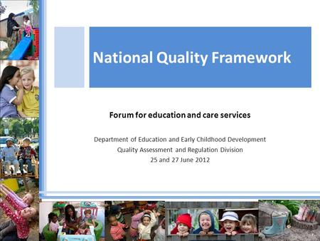 National Quality Framework