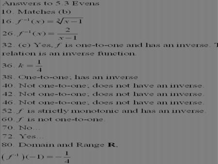 5.4 Differentiation and Integration of “E” 2012 The Natural Exponential Function The function f(x) = ln x is increasing on its entire domain, and therefore.