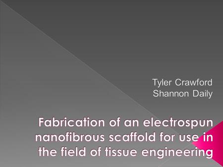 To create a polycaprolactone mesh which enables cell activity and seeks to eventually provide an application in the field of tissue engineering toward.