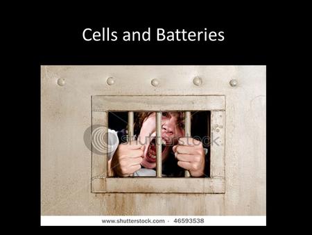 Cells and Batteries.