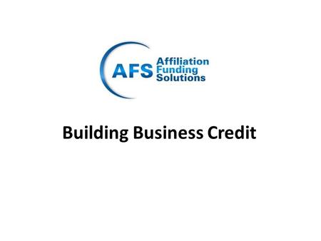 Building Business Credit. Business Credit Business Credit is credit that is obtained in a Business Name With business credit the Business builds its own.