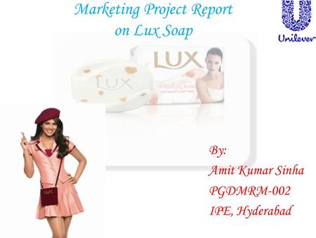 Marketing Project Report on Lux Soap