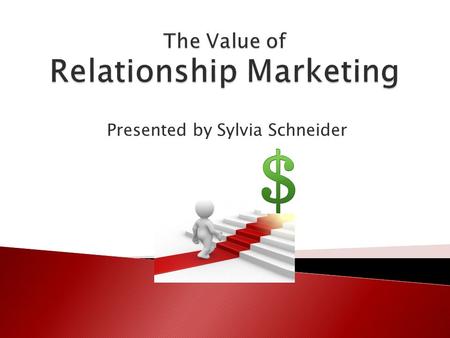 Presented by Sylvia Schneider. Technology has made it faster and easier to stay in touch. But people are less connected today than ever before. More competition.