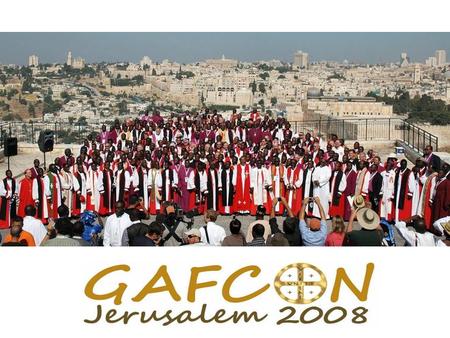 Three Myths of GAFCON We are leaving the Church of England.