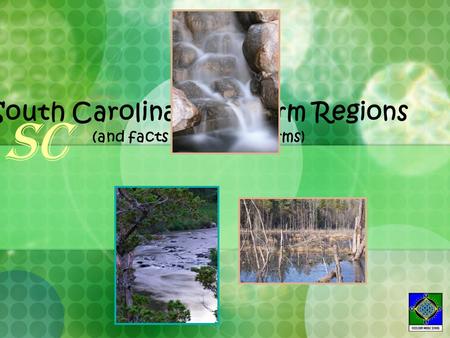 South Carolina Landform Regions (and facts about Landforms)