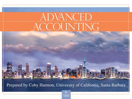 Slide 9-1. Slide 9-2 Intercompany Bond Holdings and Miscellaneous Topics— Consolidated Financial Statements Advanced Accounting, Fourth Edition 99.