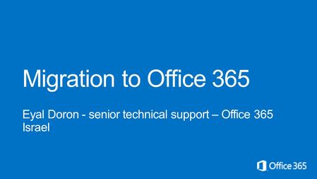 2 Part 1 What should I know before I jump into the deep water? Office 365 - Subscription plans Office 365 – Trail account Office 365 – what should I know.