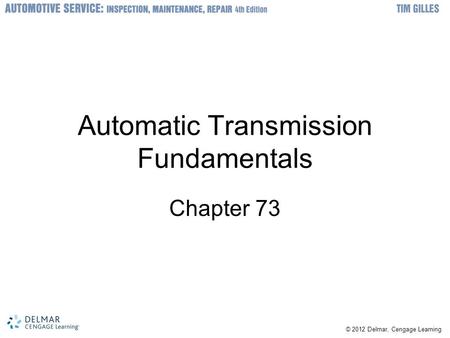 Automatic Transmission Fundamentals