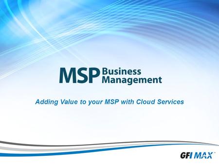 1 Adding Value to your MSP with Cloud Services. 2 Presentation Outline » Paul Byrne ChannelCloud UK/Ireland & On Line Computing/London Cloud » Seth Oxhandler.