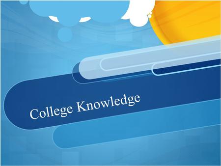 College Knowledge. CAC College Avenue Compact You must attend Hoover High School to participate in the College Avenue Compact.