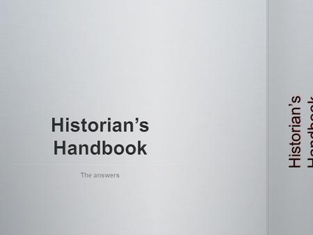 The answers. Exact or specific details or data that have happened in the past; can be proven as true Exact or specific details or data that have happened.