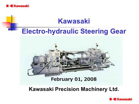 Kawasaki Precision Machinery Ltd.