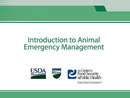 Safety, Hazards and Personal Protection Unit 8 Learning Objectives 1.Identify CBRNE hazards and their potential impact on animals and animal owners.