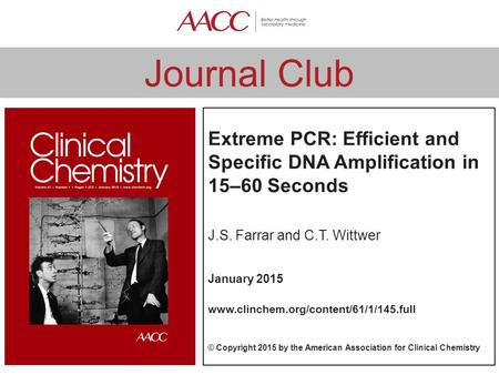 Extreme PCR: Efficient and Specific DNA Amplification in 15–60 Seconds