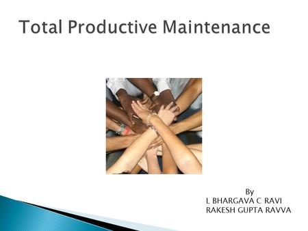 Total Productive Maintenance