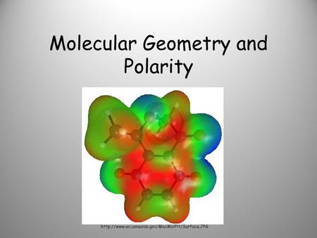 Molecular Geometry and Polarity