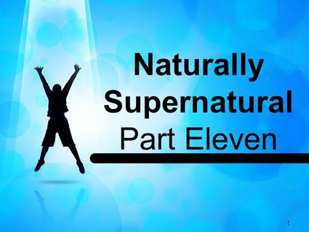 Naturally Supernatural