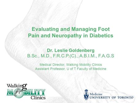 Evaluating and Managing Foot Pain and Neuropathy in Diabetics