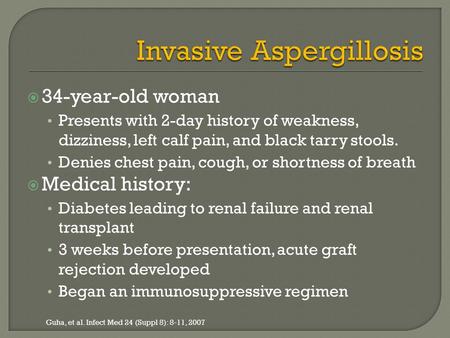 Invasive Aspergillosis