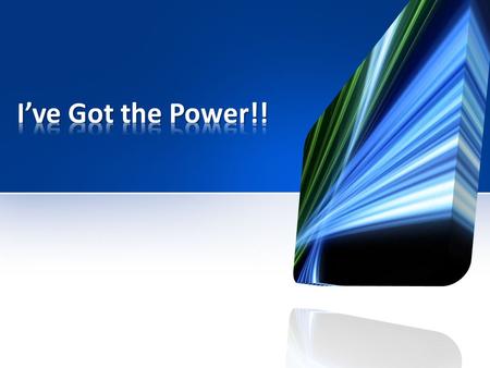 The rate at which a device converts energy. The unit for power is the “watt” (we also use kilowatt and gigawatt depending upon the size) There are two.