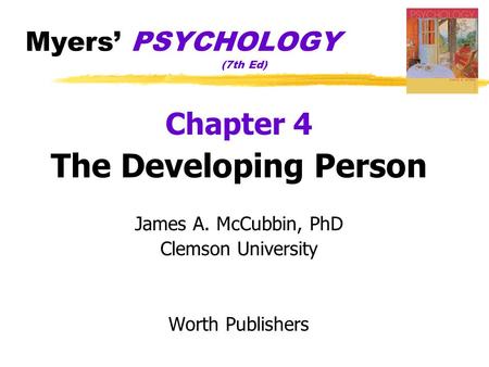 Myers’ PSYCHOLOGY (7th Ed)