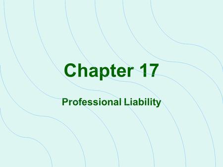 Professional Liability