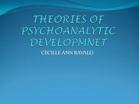 CECILLE ANN RAVALO. Who is Sigmund Freud ? Sigmund Freud Biography Scholar, Psychiatrist (1856–1939) NAME Sigmund Freud OCCUPATION Scholar, Psychiatrist.