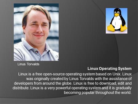 Linux Operating System